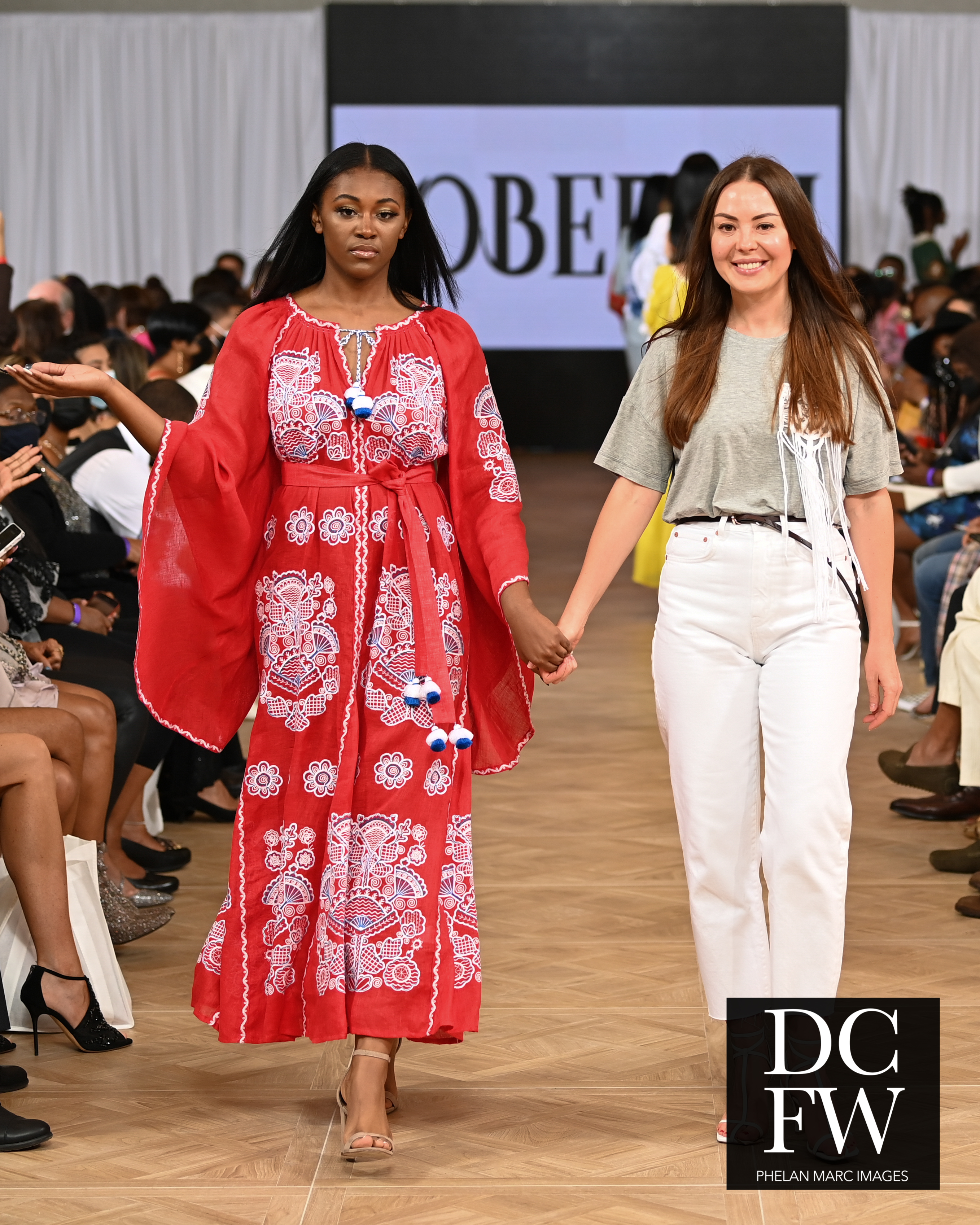 FOBERINI presented designer embroidery at DC Fashion Week